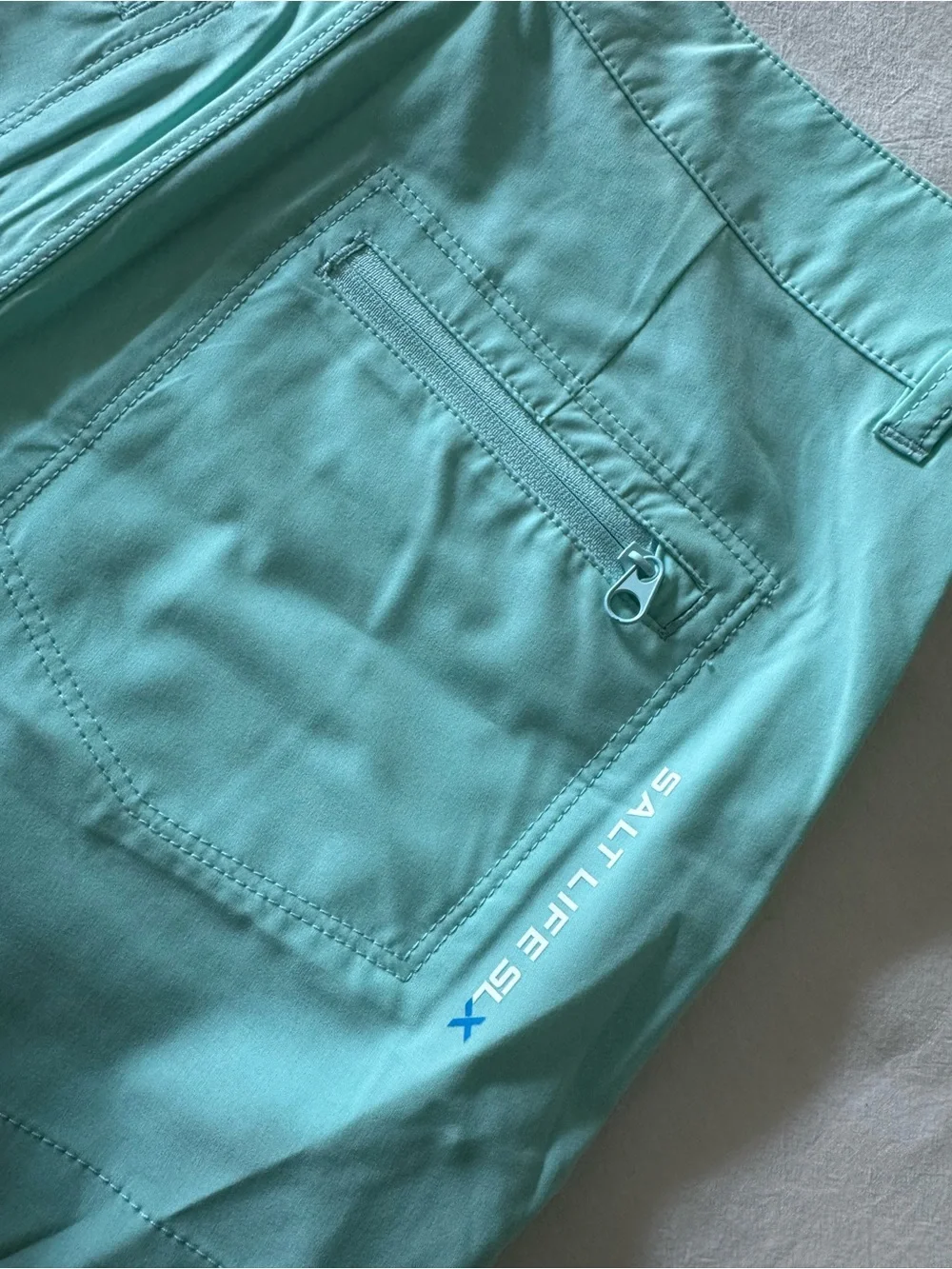 Salt Life Mint Green Performance Athletic Shorts